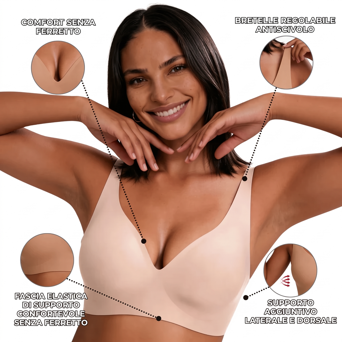 Aalyra™ Reggiseno Seconda Pelle